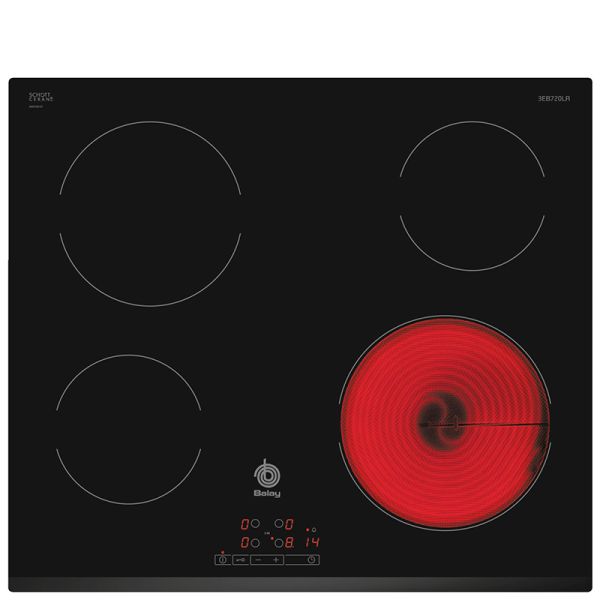 Balay 3EB720LR The Glass-ceramic Plate with the best features: automatic switch-off, child safety