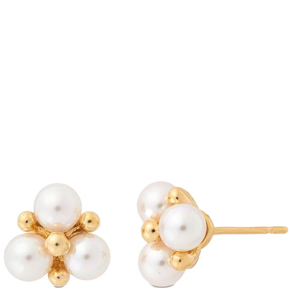 Majorica Vega Golden pearl earrings