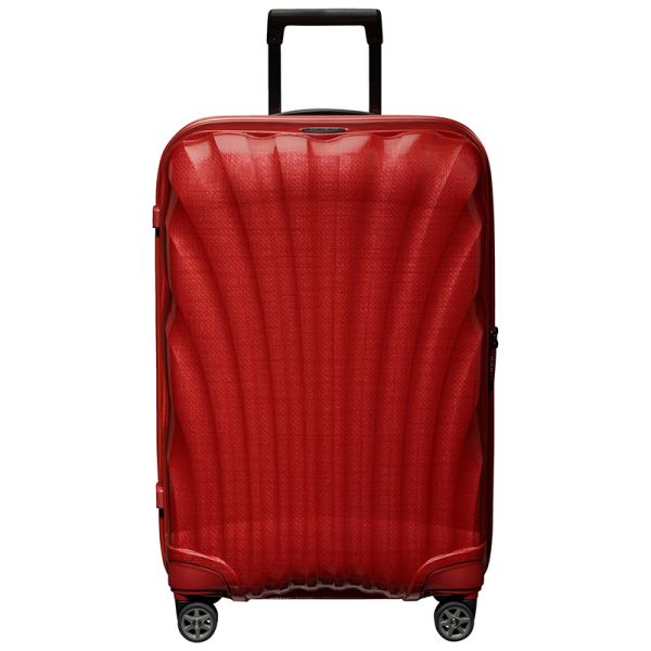 Samsonite C-Lite Spinner (4 wheels) 69cm Chili red