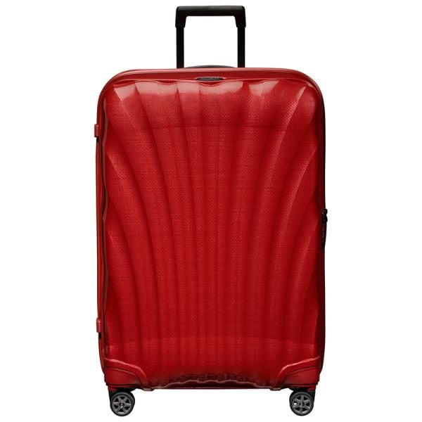 Samsonite C-Lite Spinner (4 wheels) 75cm Chili red