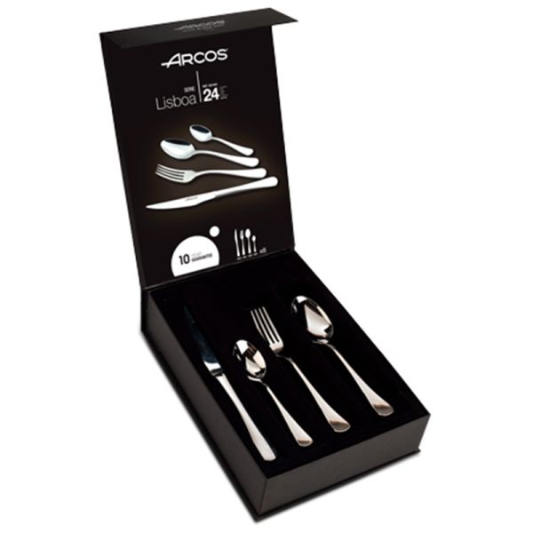 Arcos Lisboa Series Flatware Set 24 pieces