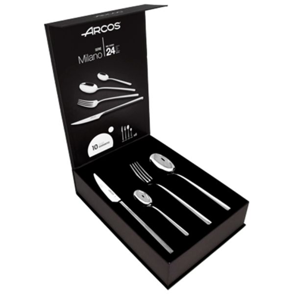 Arcos Milano Series Flatware Set 24 pieces