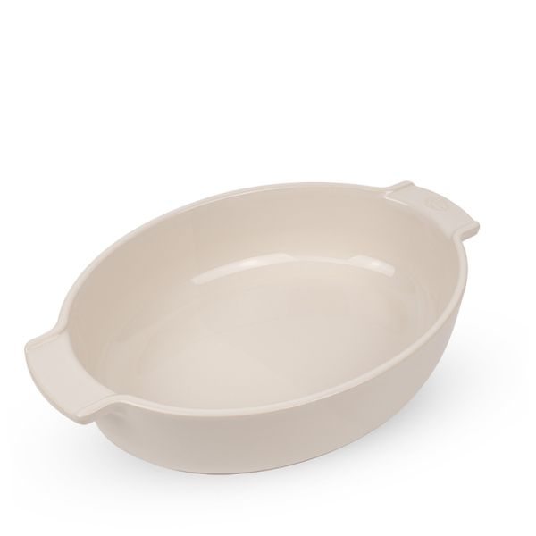 Peugeot Appolia  Ceramic Oval Baker 31 cm ecru