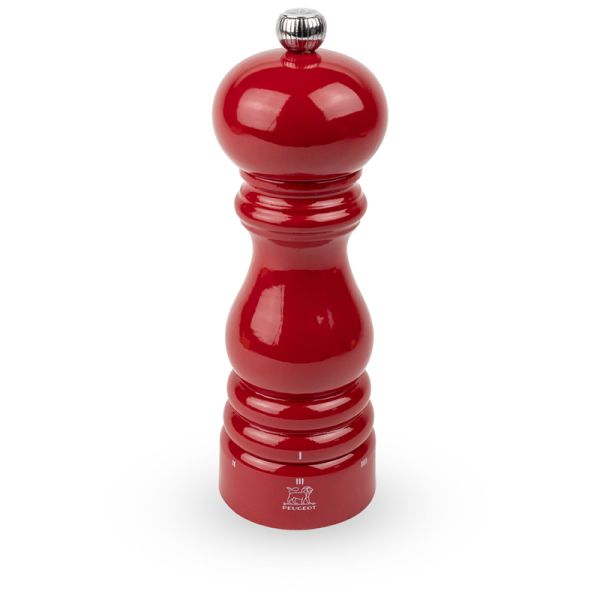 Peugeot Paris u'Select Manual Salt Mill 18 cm passion red gloss painted wood