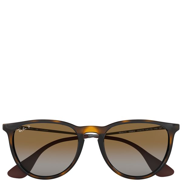 Ray-Ban Erika Classic RB4171 tortoise  with brown gradient lenses