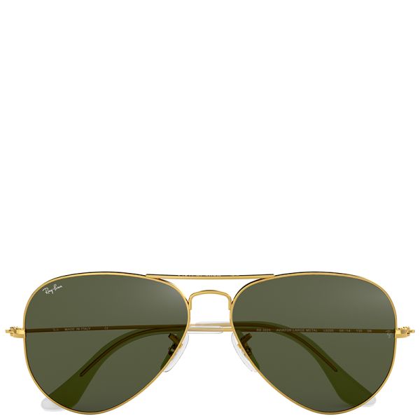 Ray Ban Aviator RB3025 L0205 58 metal sunglasses for unisex