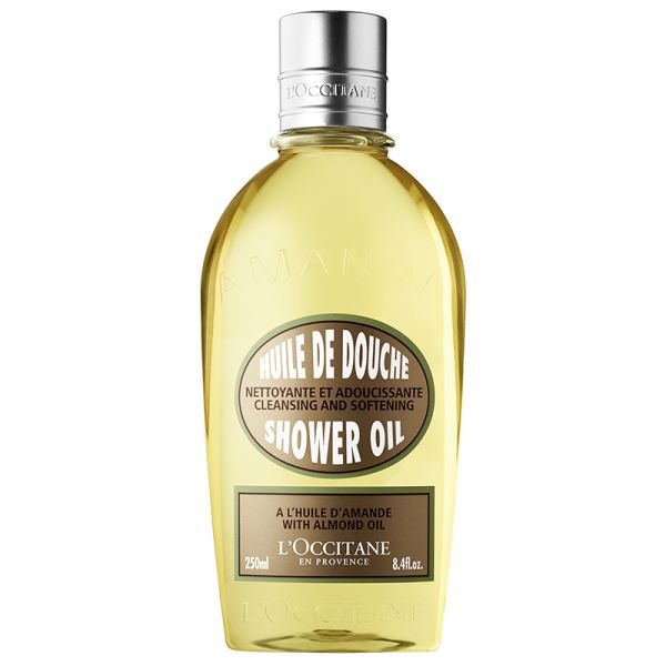 L'Occitane Almond cleansing & soothing shower oil 250 ml