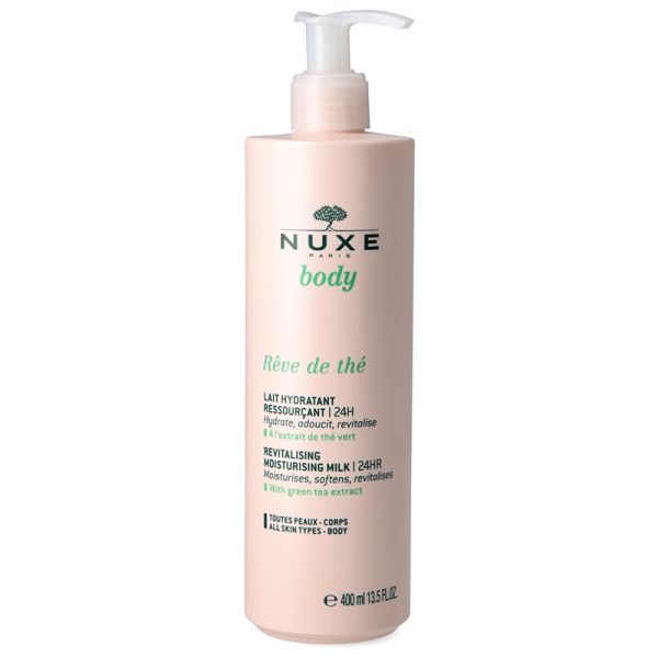 Nuxe Réve de Thé Revitalising Moisturising 24h body milk 400 ml