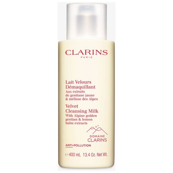 Clarins Velvet Cleansing Milk 400 ml