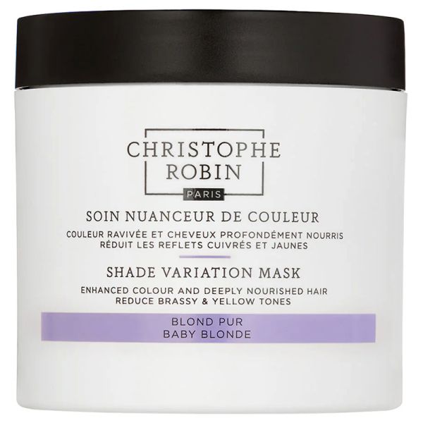 Christophe Robin Shade Variation Blond hair mask 250 ml