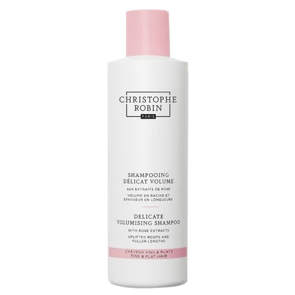 Christophe Robin Delicate Volumising Shampoo with Rose Extracts 250 ml