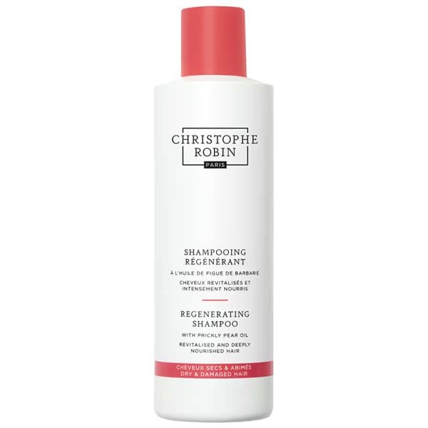 Christophe Robin Regenerating Shampoo with prickly pear oil 250 ml