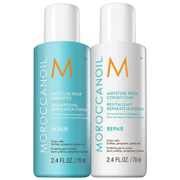 Moroccanoil Moisture Repair set: Hydrating shampoo 70 ml + Conditioner 70 ml