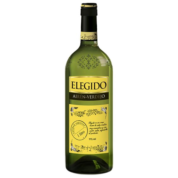 White wine Elegido Airén-Verdejo 1 l bottle
