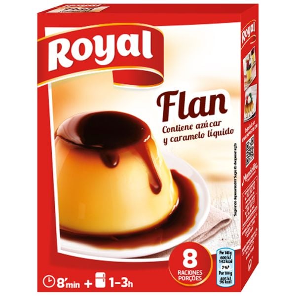 Prepared for Royal flan 8 servings box 130 g