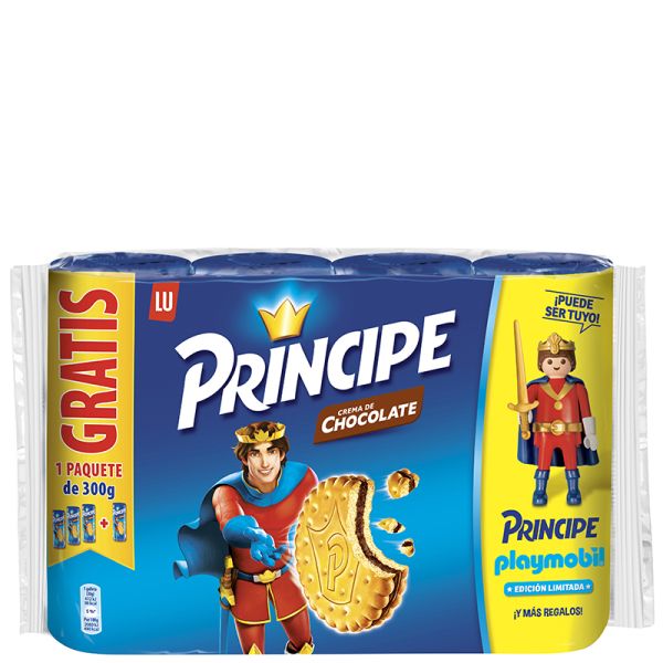 Filled chocolate cookies Principe pack 3x300 g
