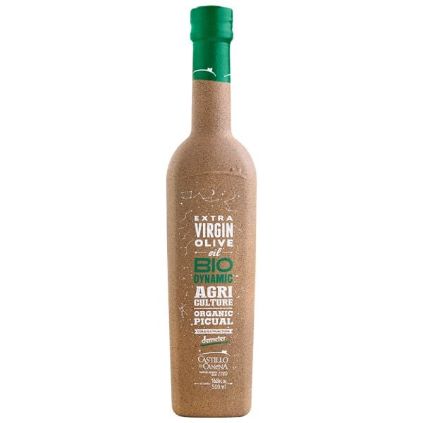 Extra virgin olive oil Castillo de Canena Biodynamic Picual 50 cl bottle
