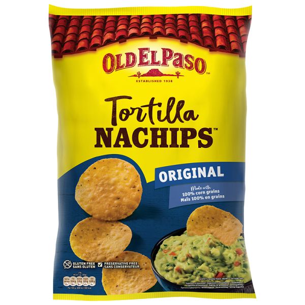 Nachips original flavor Old El Paso bag 185 g