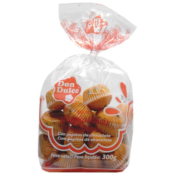 Mini muffin with chocolate chips Don Dulce bag 300 g
