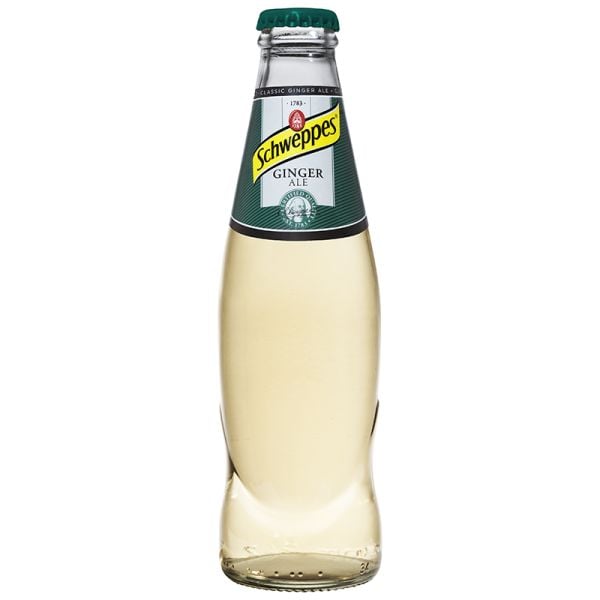Ginger ale Schweppes 25 cl bottle