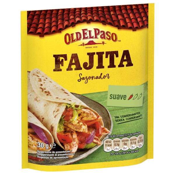 Old El Paso Fajita Seasoning packet 30 g