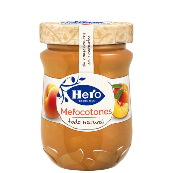 Peach jam Hero bottle 330 g