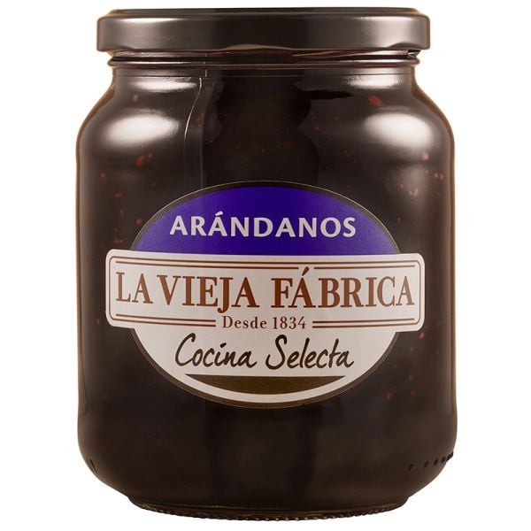 Blueberry jam La Vieja Fábrica jar 800 g