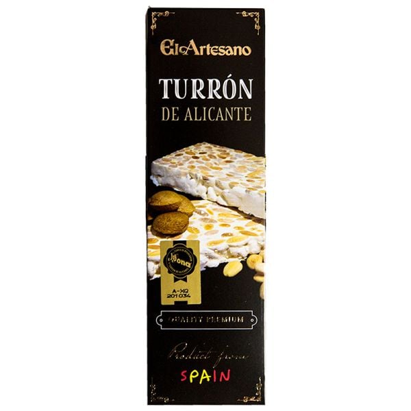 Alicante nougat El Artesano Supreme quality 70 g tablet