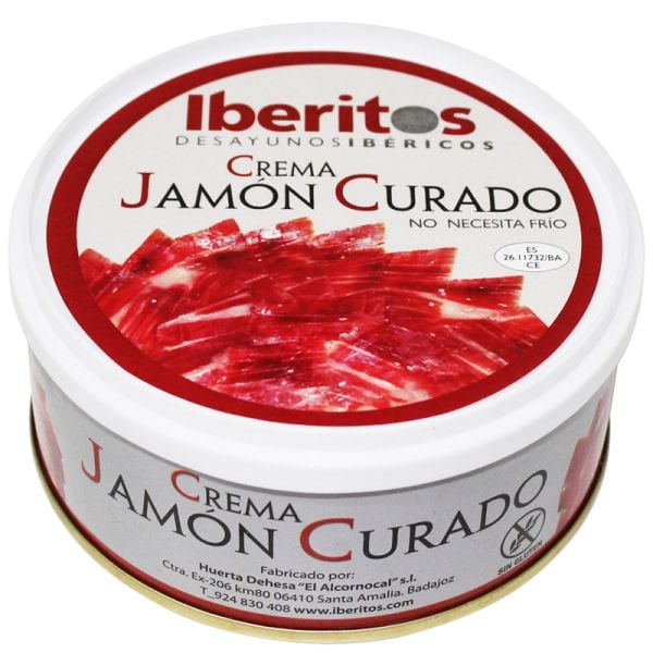 Cured ham cream Iberitos 250 g tin