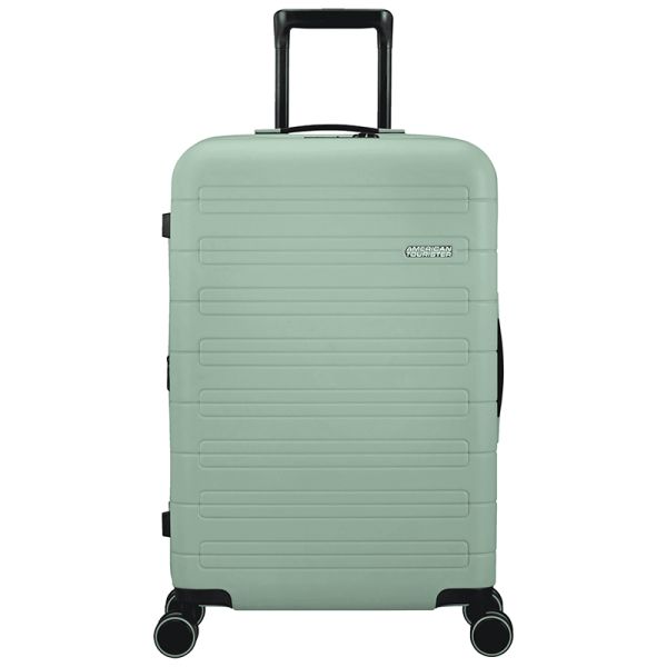 American Tourister Novastream spinner 67cm TSA nomad green Expandable