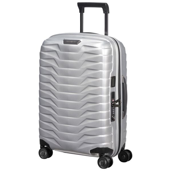 Samsonite Proxis spinner 55cm silver Expandable