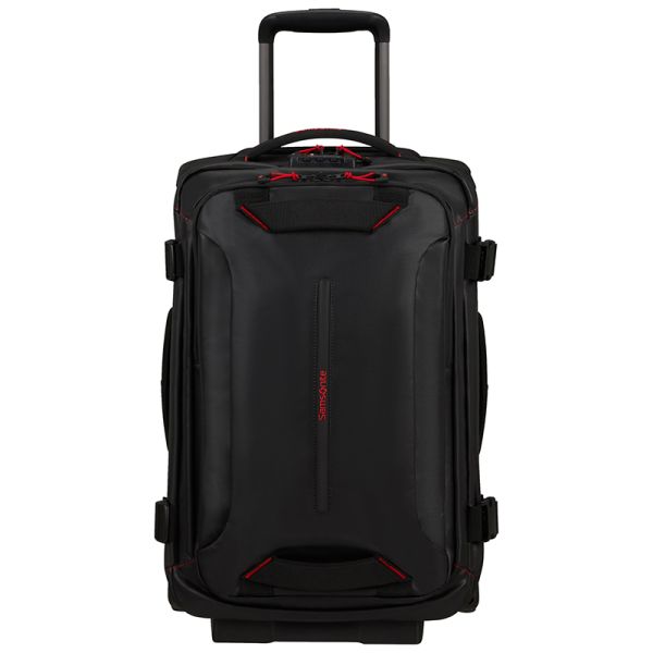 Samsonite Ecodiver duffle with wheels 55cm double frame black