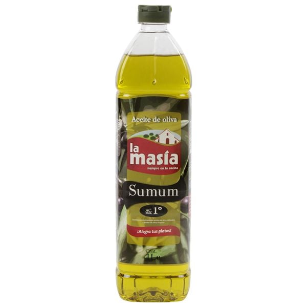 Olive oil 1º La Masía Sumum Intenso 1 l pet