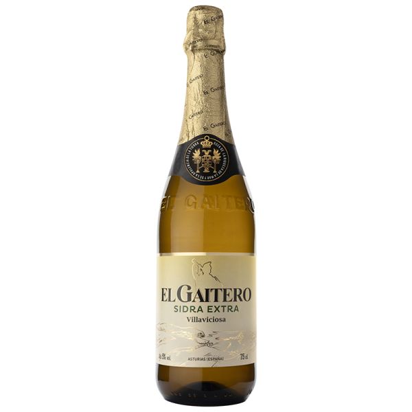 El Gaitero Sweet cider Gold Label 75 cl bottle