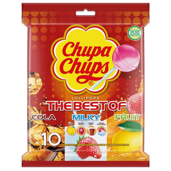 Lollipops Chupa Chups original 10 units bag