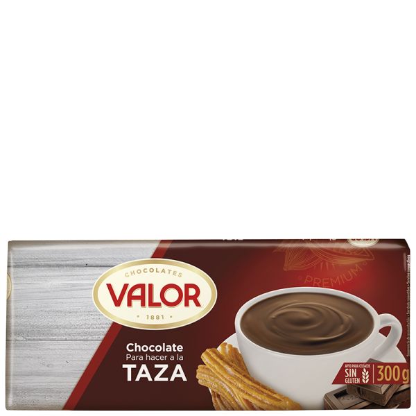 Hot chocolate Valor 300 g tablet