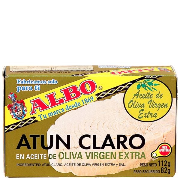 Yellowfin tuna in extra virgin olive oil Albo 82 g tin