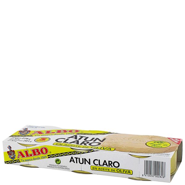 Yellowfin tuna in olive oil Albo 3x67 g tin
