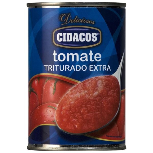 Crushed tomatoes Cidacos extra 400 g tin
