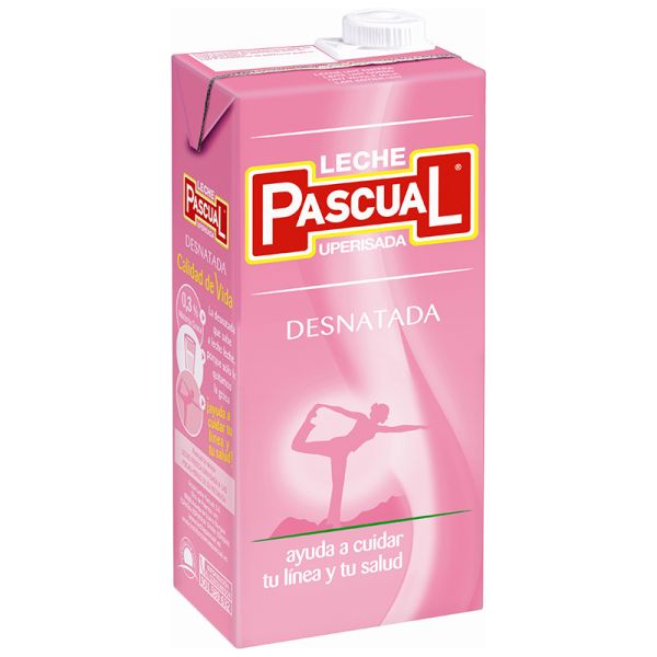 Skimmed milk Pascual 1l carton