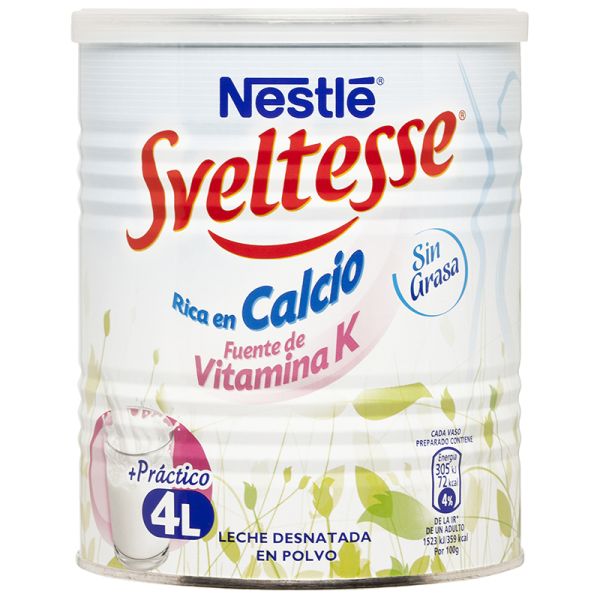 Skimmed powdered milk Sveltesse 400 g tin