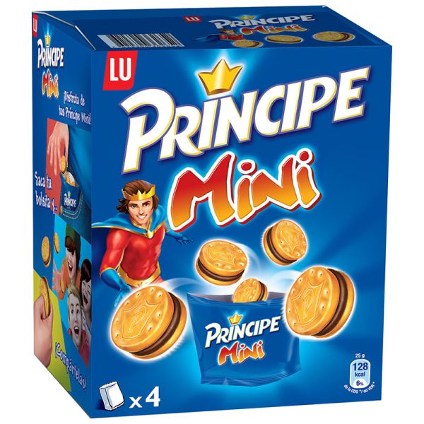 Filled chocolate cookies Principe mini 160 g