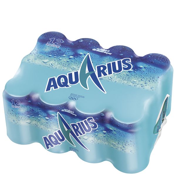 Isotonic drink Aquarius lemon 33 cl can