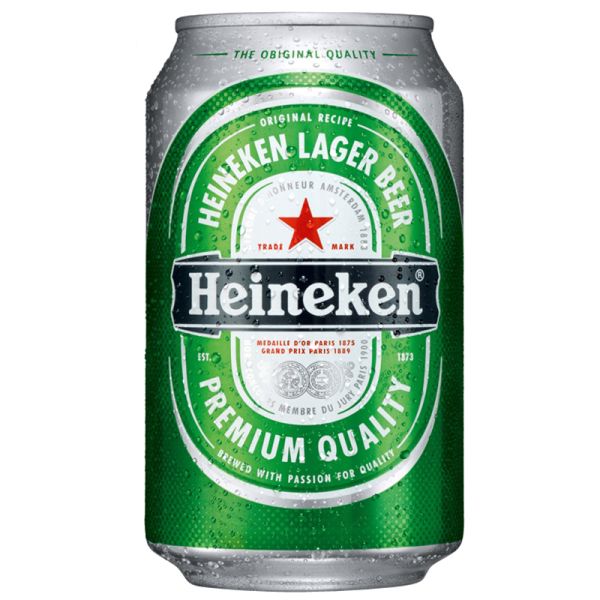 Beer Heineken 33 cl can