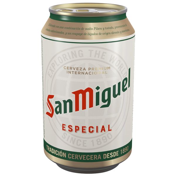 Beer San Miguel 33 cl can