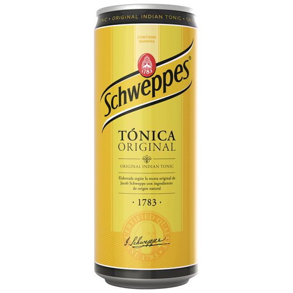 Tonic water Schweppes 33 cl can