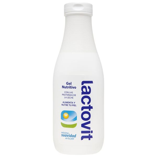 Nourishing bath gel Lactovit 600 ml bottle