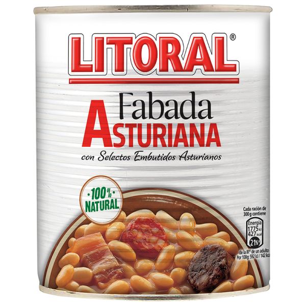 Fabada asturiana Litoral 850 g tin