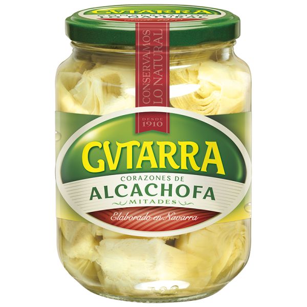 Artichoke hearts in halves Gvtarra 400 g jar
