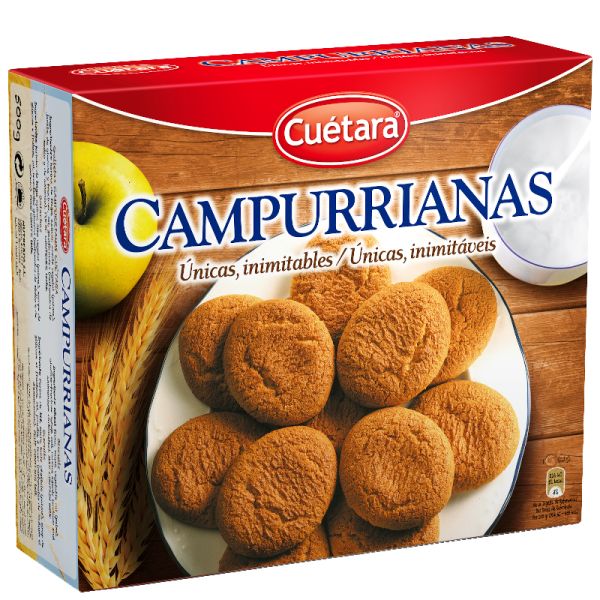 Campurrianas Cookies Cuétara 465 g box